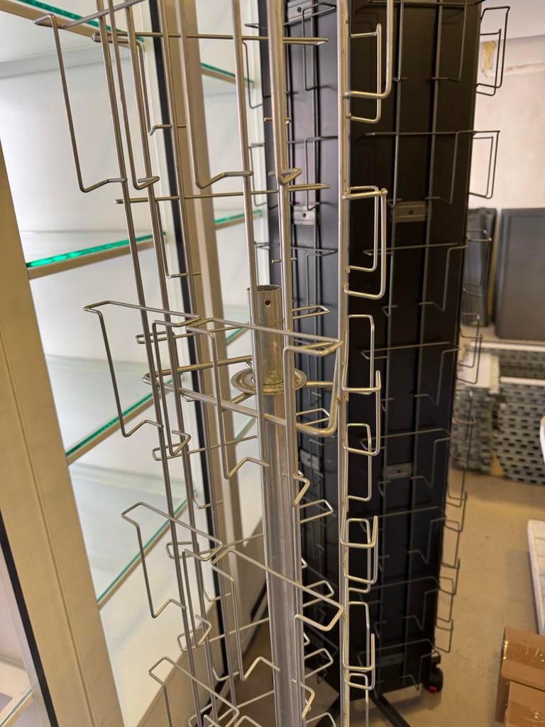 Kaartenmolens voor liggende en staande kaarten, Ophalen