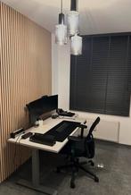 Luxe Elektrisch zit/sta bureau van Office-Interior 140x80cm, Ophalen, Zit-sta bureau, Scandinavisch, Nieuw