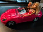Barbie Glam Cabrio, Barbies, surfplank met zeemeermin staart, Ophalen of Verzenden, Gebruikt, Barbie