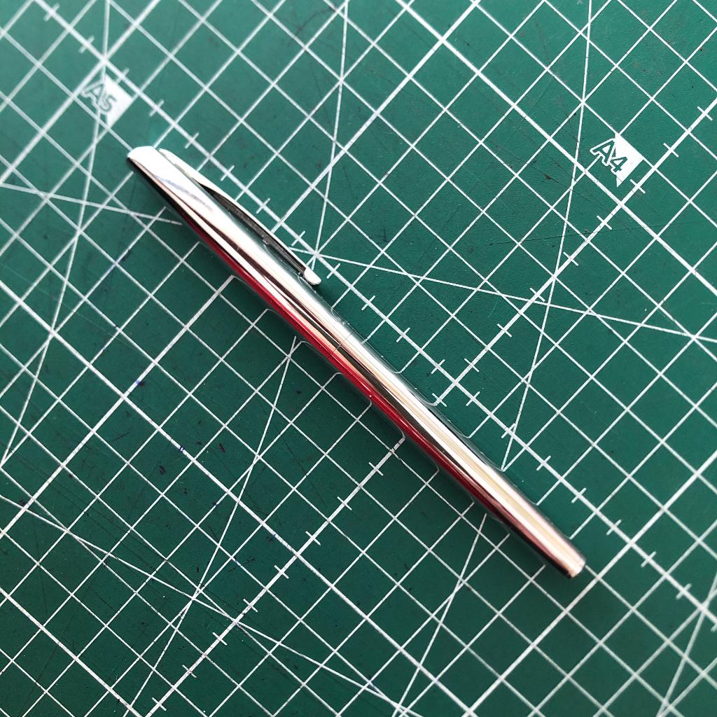 Waterman Concorde vulpen, chrome met 18k gouden punt, Ophalen of Verzenden, Zo goed als nieuw, Vulpen, Waterman