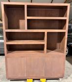 Vakkenkast Brussel Walnut XL Nieuw Mangohout 160x200 cm, Ophalen, Nieuw, 25 tot 50 cm, 150 tot 200 cm