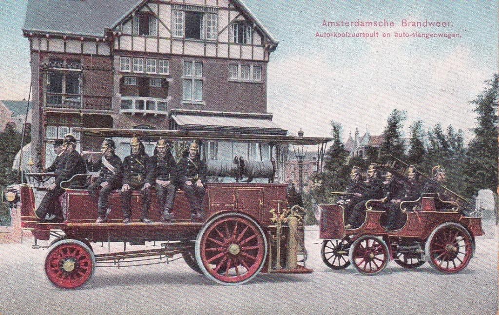 AMSTERDAMSCHE  BRANDWEER, Ophalen of Verzenden, Voor 1920, Noord-Brabant
