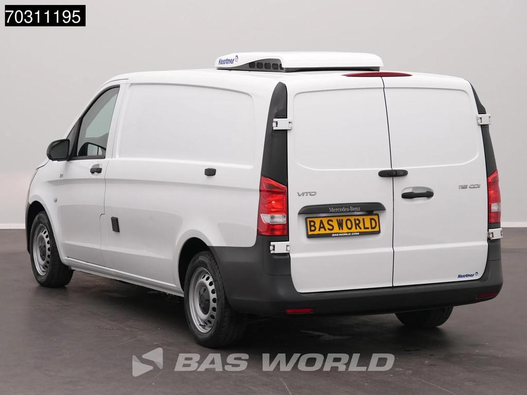 Mercedes Vito 116 Koelwagen Kerstner 230v Stekker Airco Crui, Stof, Gebruikt, Euro 6, 4 cilinders