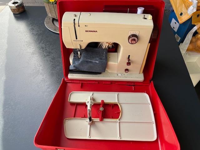 Vrije arm Bernina 808 naaimachine, Hobby en Vrije tijd, Naaimachines en Toebehoren, Ophalen of Verzenden, Zo goed als nieuw, Naaimachine