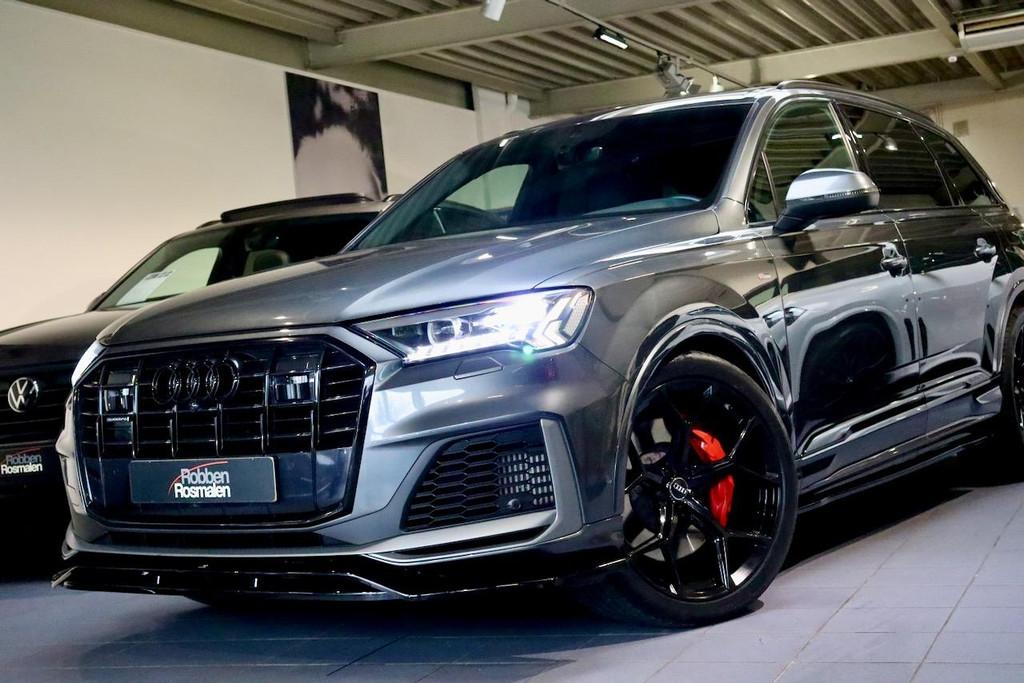 Audi Q7 55 TFSI e Q Maxton|PANO|MASSAGE|VOL, Auto's, Audi, Automaat, 14 kWh, Gebruikt, 2995 cc