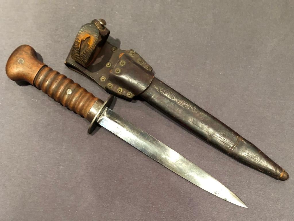 Nederlandse Stormdolk M1917 (mes, geen bajonet), Ophalen of Verzenden, Landmacht, Nederland, Mes of Dolk