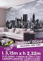 Wallpaper van Manhattan New York., Ophalen of Verzenden, Minder dan 10 m², Groen