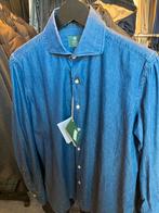 Borrelli jeans shirt mt 40, Ophalen of Verzenden, Nieuw, Blauw, Halswijdte 39/40 (M)