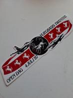 Sticker open dag Vliegbasis Twente 1987, Ophalen of Verzenden, Luchtmacht, Nederland, Embleem of Badge