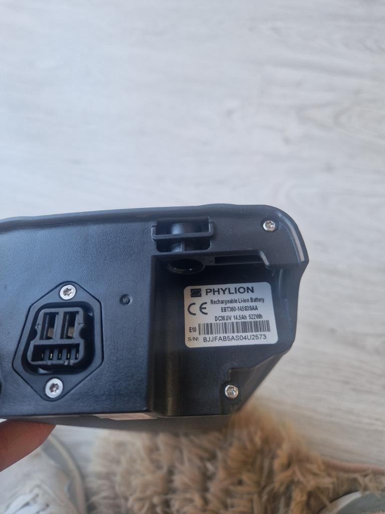 Stella type 3 accu Phylion heel netjes 522Wh, Ophalen of Verzenden, Zo goed als nieuw