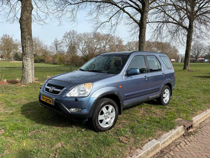 Honda CR-V 2.0 I 2002 Blauw, Auto's, Honda, Particulier, CR-V, Benzine, D, SUV of Terreinwagen, Handgeschakeld, Origineel Nederlands