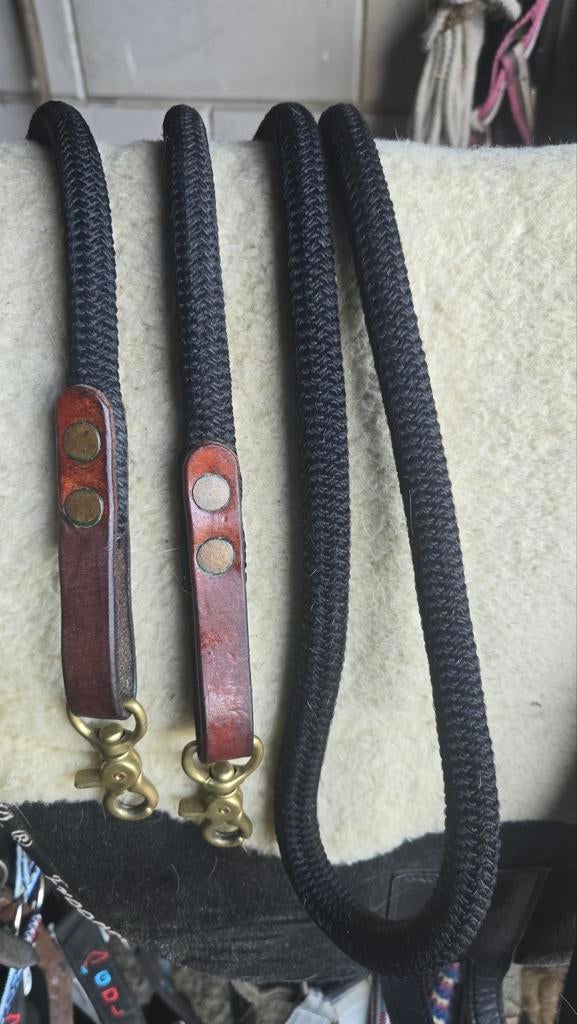 Western reins, Dieren en Toebehoren, Ophalen of Verzenden, Gebruikt, Western