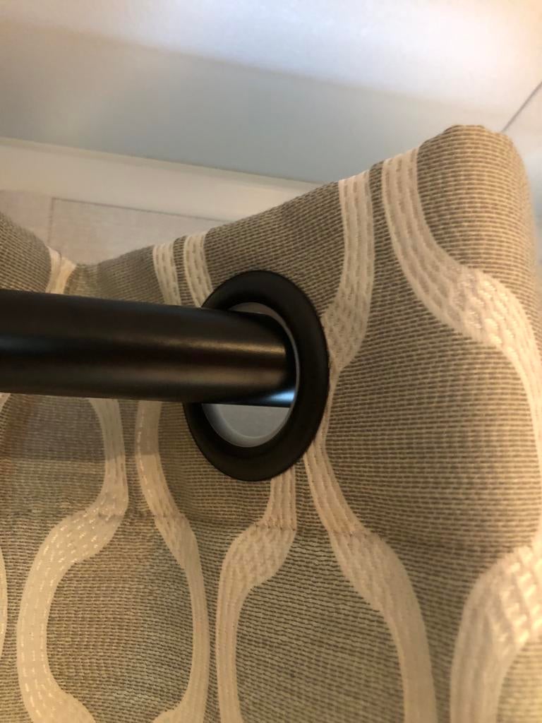 Nieuwe gordijnen, Huis en Inrichting, Stoffering | Gordijnen en Lamellen, 100 tot 150 cm, Grijs, Nieuw, Ophalen of Verzenden