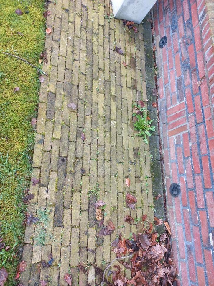 Gebakken Waaltjes Genuanceerd - 3m², Tuin en Terras, Tegels en Klinkers, Ophalen