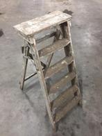 Oude schilders trap, Gebruikt, Trap, Ophalen of Verzenden, Opvouwbaar of Inschuifbaar