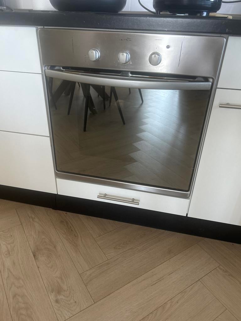 Bruynzeel keukenkast Ovenkast Atlas wit met GRATIS oven, Witgoed en Apparatuur, Ovens, Ophalen, Gebruikt, Oven, Hete lucht