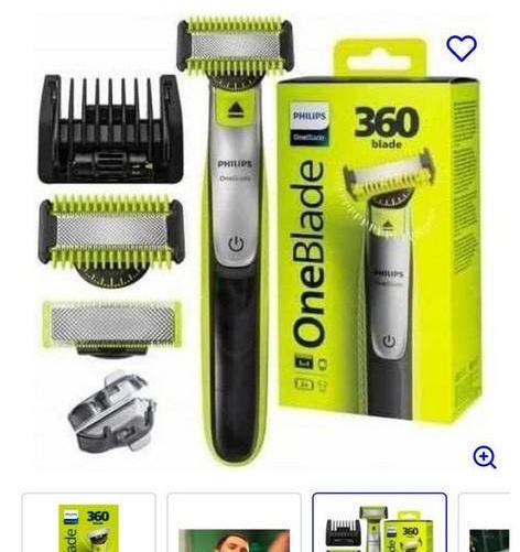 De Philips OneBlade 360is een hybride trimmer scheerapparaat, Ophalen of Verzenden, Nieuw, Scheren en Epileren