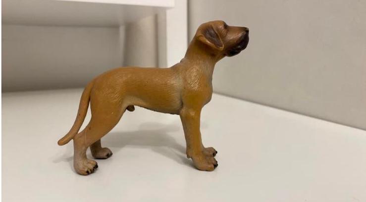 Schleich Duitse Dog ~ 16320 10b, Ophalen of Verzenden, Zo goed als nieuw, Hond of Kat, Beeldje of Figuurtje