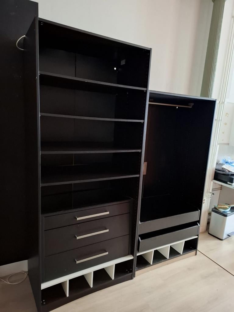 Ikea pax kledigkasten, Huis en Inrichting, Kasten | Roldeurkasten en Archiefkasten, Ophalen, Gebruikt, 200 cm of meer, 50 tot 100 cm