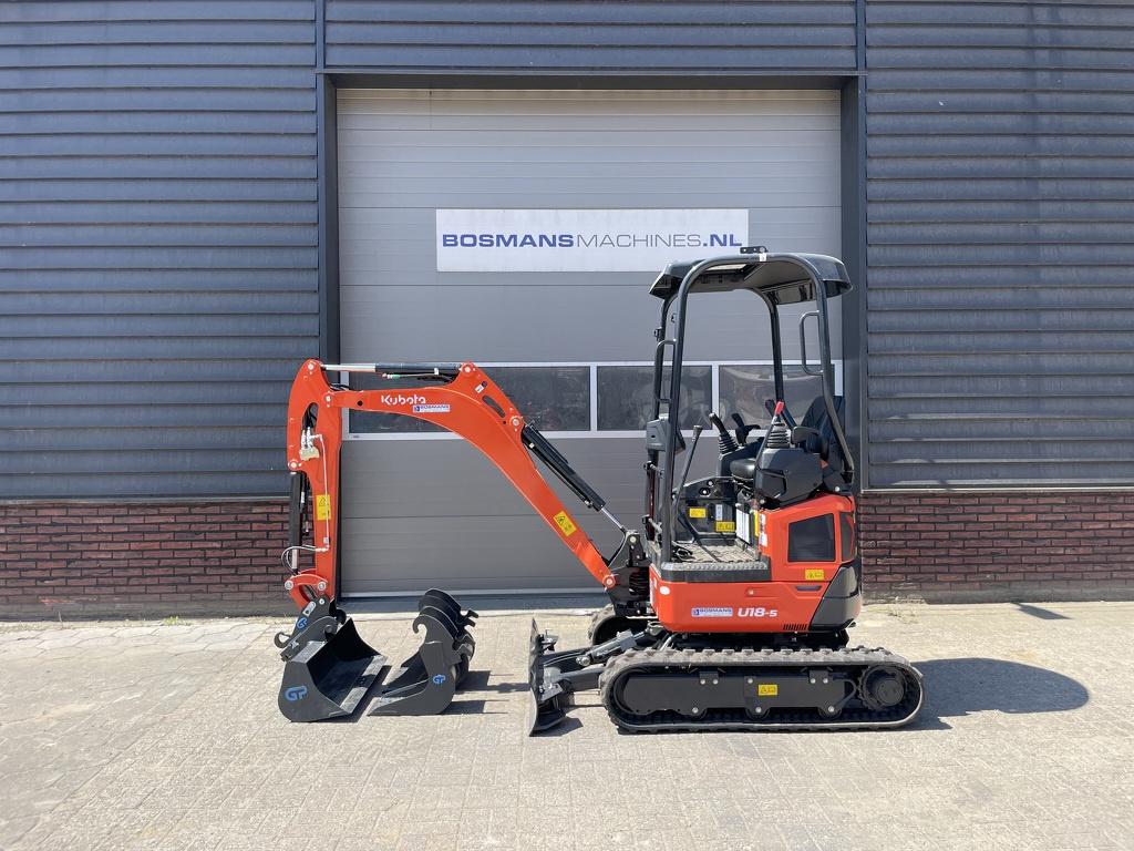 Kubota U18-5 HI minigraver NIEUW €395 LEASE, Zakelijke goederen, Kubota Hol, Kbt_g.eu_market_surveillance@kubota.com, Hoofdweg Oostzijde 1264
2153 LR  Nieuw-Vennep, NL