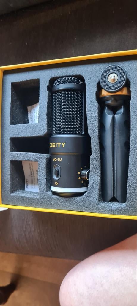 Deity VO-7U USB Podcast Microfoon - Nieuwstaat, Ophalen of Verzenden, Zo goed als nieuw, Studiomicrofoon