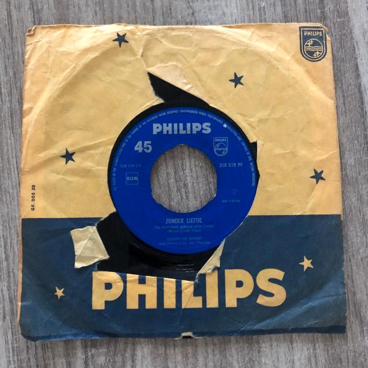 vinyl single Johnny en Johnny, Cd's en Dvd's, Vinyl Singles, Gebruikt, Nederlandstalig, Ophalen of Verzenden