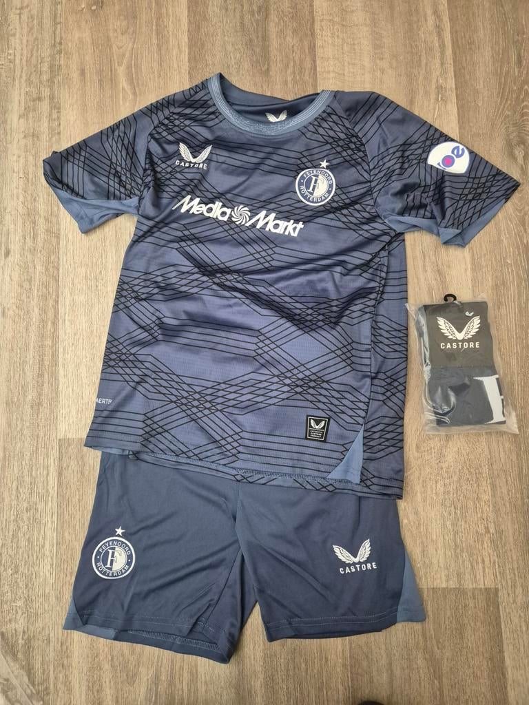 Feyenoord pak met sokken - Uitshirt 2023/2024, Maat S, Ophalen, Zo goed als nieuw, Set