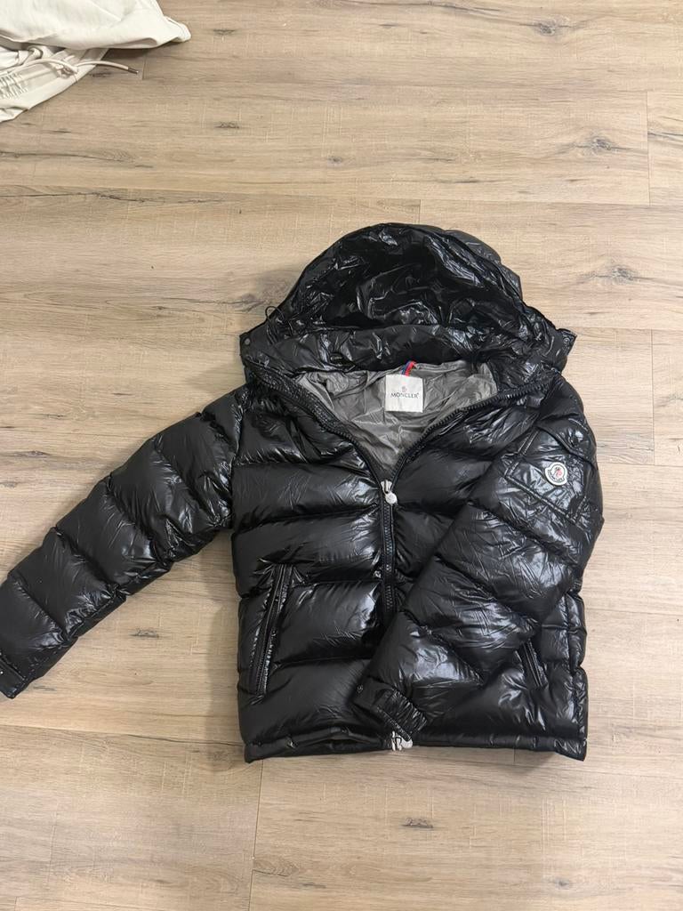 Moncler maya jas, Ophalen, Zo goed als nieuw, Zwart