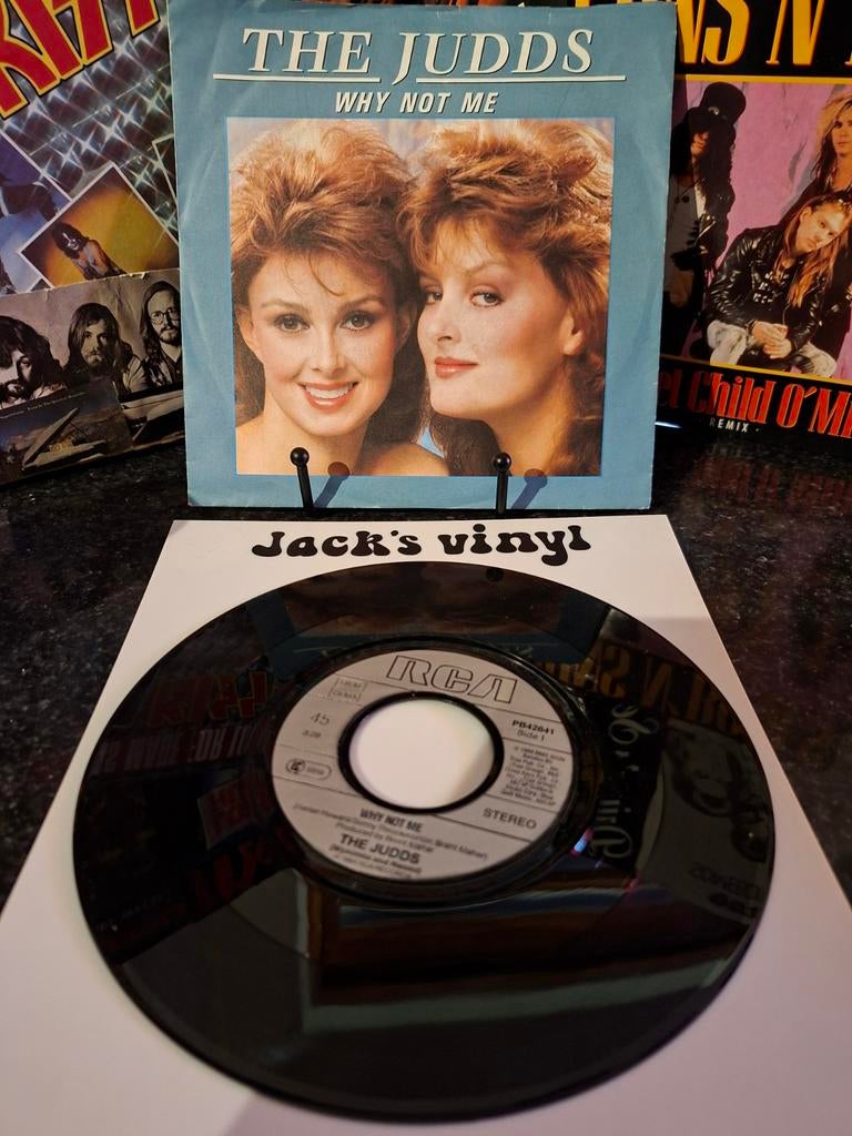The Judds - Why Not Me (Single Vinyl)1989, Ophalen of Verzenden, Zo goed als nieuw