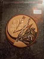 Patch F-16 312 Squadron Bonzo - Dessert Uitvoering, Verzamelen, Luchtvaart en Vliegtuigspotten, Ophalen of Verzenden, Nieuw, Patch, Badge of Embleem