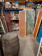 oude binnendeuren jaren 30-40-50 ,14 stks. foto's/omschrijvi, Ophalen, Gebruikt, Minder dan 80 cm, Binnendeur