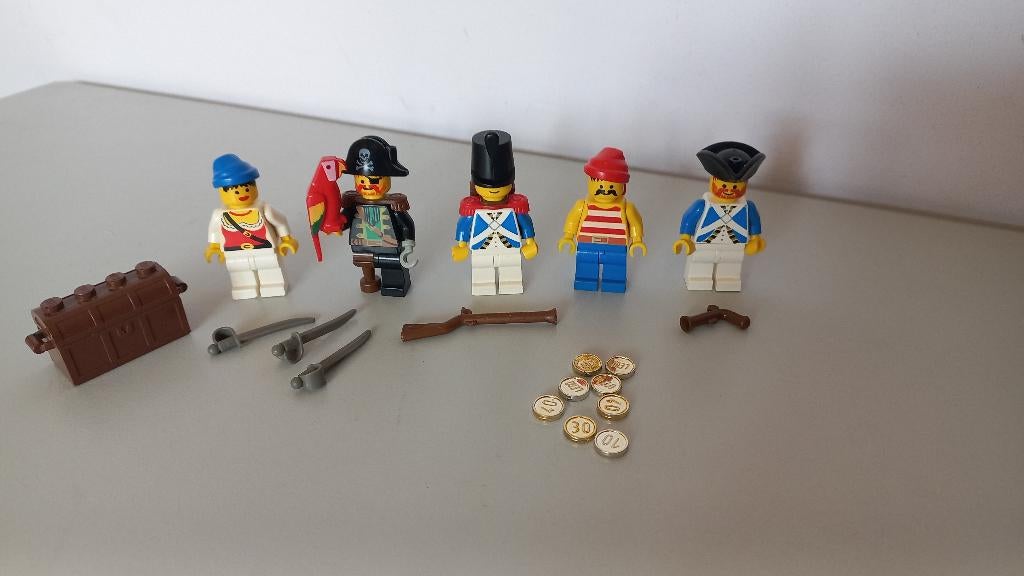 lego pirates 6251 Pirate Mini Figures (Sea Mates), Kinderen en Baby's, Speelgoed | Duplo en Lego, Ophalen of Verzenden, Gebruikt