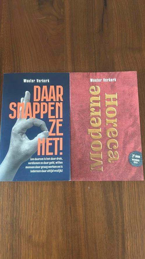 Wouter Verkerk - Daar snappen ze het! Én Moderne Horeca, Boeken, Essays, Columns en Interviews, Zo goed als nieuw, Eén auteur