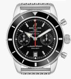 Zeldzame Breitling superocean heritage chrono 44 ALS NIEUW, Ophalen of Verzenden, Zo goed als nieuw, Staal, Breitling