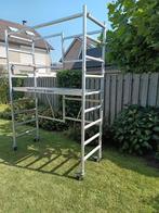 Kamer steiger met opzetstuk, Doe-het-zelf en Verbouw, Steigers, Ophalen, Zo goed als nieuw, Rolsteiger of Kamersteiger