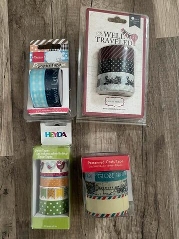 Washi Tape Set - Diverse Designs! beschikbaar voor biedingen