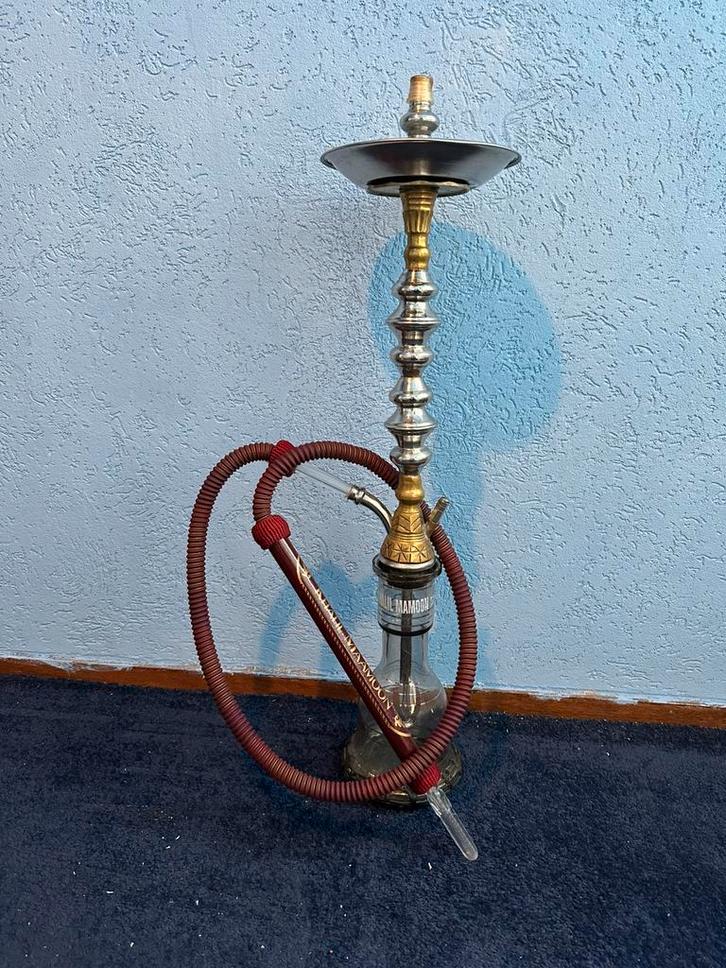 Khalil Mamoon Waterpijp Shisha, Verzamelen, Rookartikelen, Aanstekers en Luciferdoosjes, Zo goed als nieuw, (Water)pijp, Ophalen of Verzenden