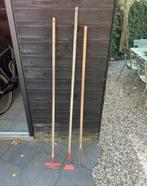 Tuingereedschap hark, schoffel, hooivork / krabvork, Ophalen, Zo goed als nieuw, Hark