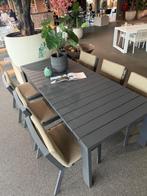 Borek Samos / Twisk diningset -30%!, 6 zitplaatsen, Ophalen of Verzenden, Tuinset, Eettafel