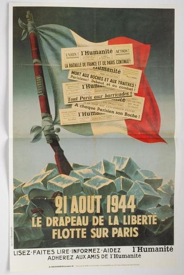 Affiche Parijs bevrijd! (1994) beschikbaar voor biedingen