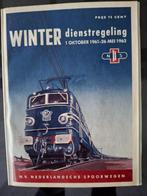 NS Winterdienstregeling 1961/1962, Ophalen of Verzenden, Zo goed als nieuw, Trein, Overige typen