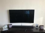 samsung Qled QE55Q8CAM, curved met defect, Audio, Tv en Foto, Televisies, Ophalen, 100 Hz, Samsung, 100 cm of meer