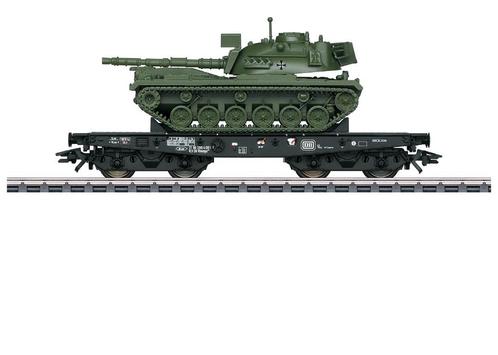 Marklin H0 OVP 48796 Rlmmps 650 Tank op platte wagen, Hobby en Vrije tijd, Modeltreinen | H0, Nieuw, Wagon, Wisselstroom, Märklin