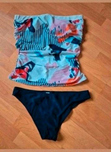 Nieuwe getailleerde strapless tankini maat L beschikbaar voor biedingen