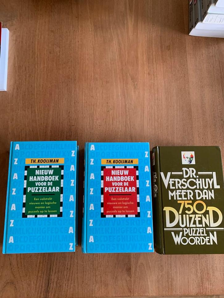 Puzzelboeken Th. Kooijman en Verschuy, Hobby en Vrije tijd, Denksport en Puzzels, Gebruikt, Puzzelboek, Ophalen of Verzenden