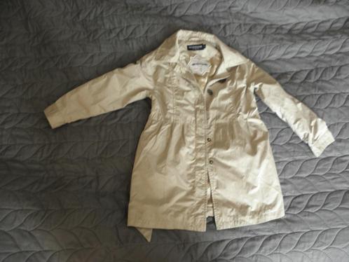 Goedkope originele glanzende beige gevoerde jas McGREGOR 116, Kinderen en Baby's, Kinderkleding | Maat 116, Gebruikt, Meisje, Jas