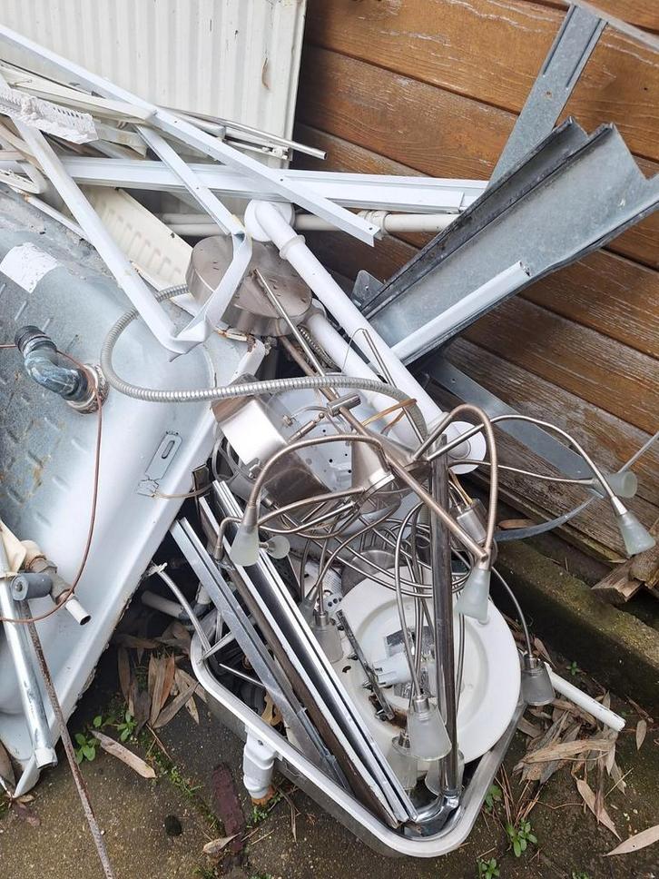 Oud ijzer en metalen gevraagd - gratis thuis opgehaald, Doe-het-zelf en Verbouw, Metalen, Gebruikt, Overige metalen, Ophalen