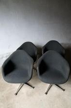 Vintage Herman Miller designstoelen, Ophalen, Blauw, Metaal, Vier