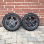 Wielen set Vespa primavera , kleur zwart met winterbanden, Ophalen, Gebruikt, Overige typen, Vespa