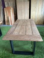 tuintafel teak 180 cm, Teakhout, Gebruikt, Rechthoekig, Ophalen of Verzenden